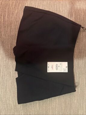 Zara Black Mini Skirt (skort) New with Tags